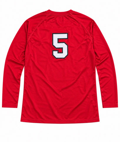 Rebekah Allick #5 Nebraska Cornhusker Volleyball Husker Custom Red Volleyball Jersey