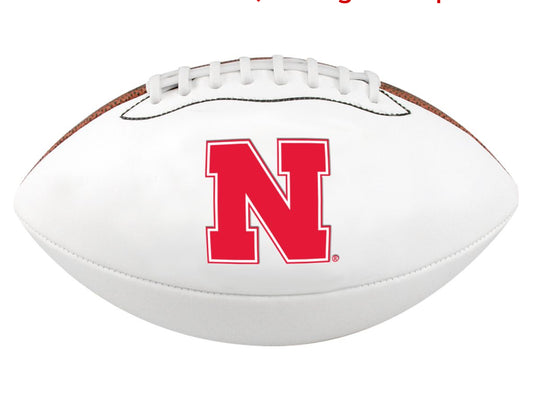 Rahmir Johnson #14 Nebraska Cornhusker Signed Husker Football