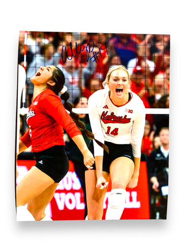 Ally Batenhorst #14 Nebraska Volleyball 8x10