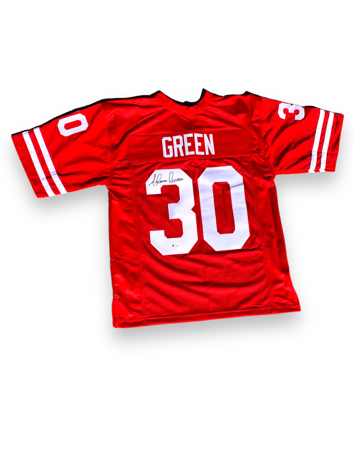 Ahman Green #30 NEBRASKA CORNHUSKERS Custom Football Jersey PSA Certified