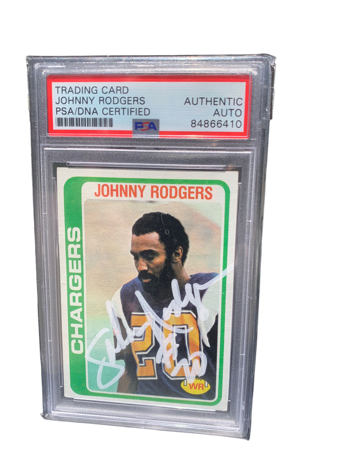 Johnny Rodgers NEBRASKA CORNHUSKERS  Signed Rookie Card