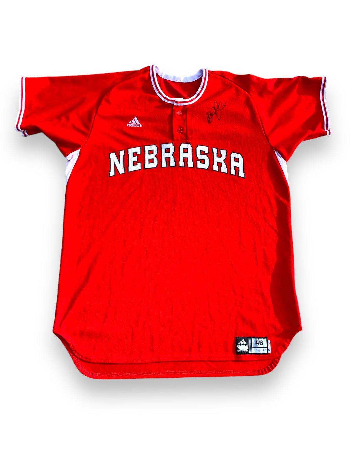 Alex Gordon Nebraska Baseball Husker Jersey Signed & Certified