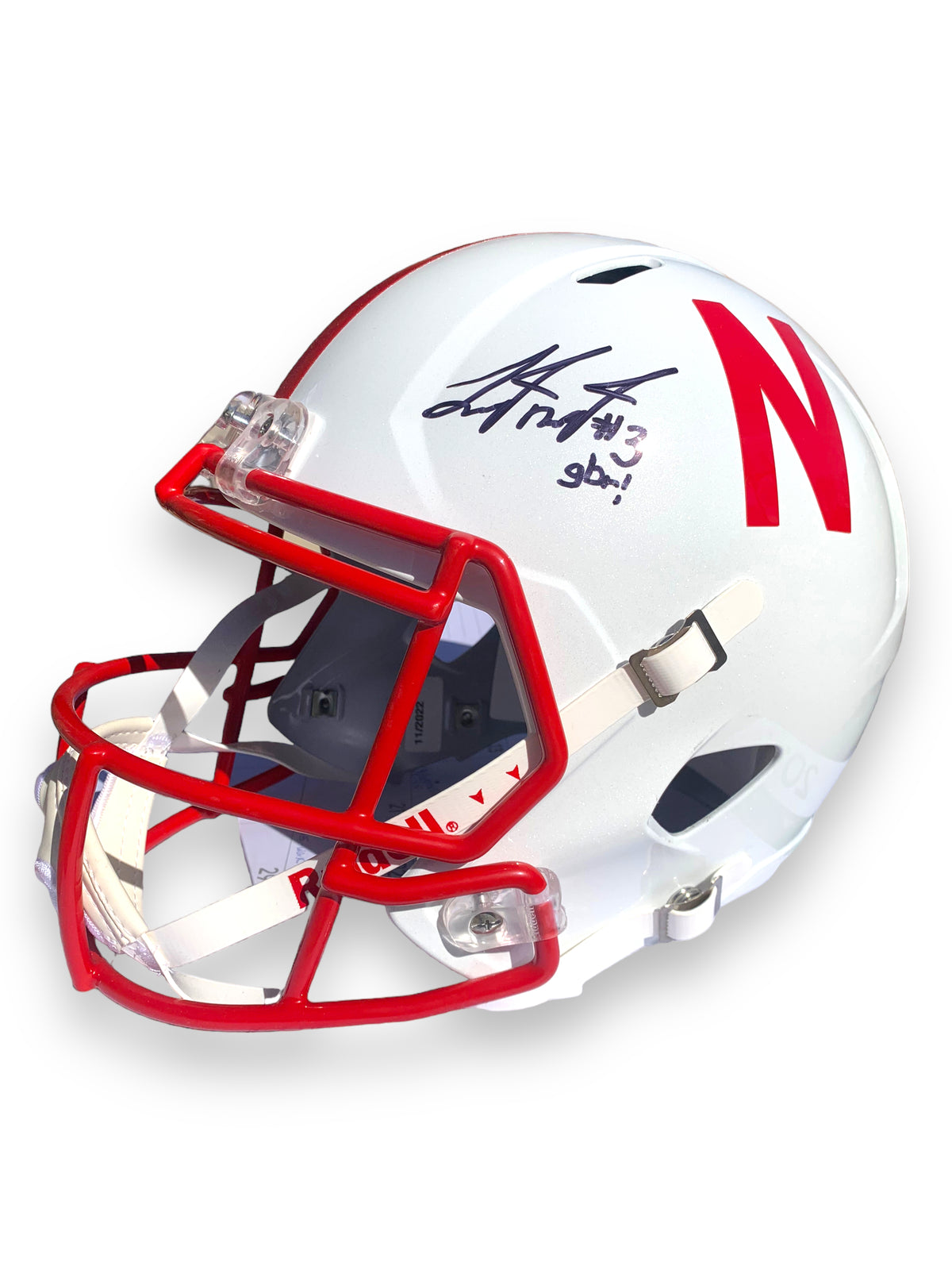 Taylor Martinez PSA Certified Replica Nebraska Football Full Size Helmet