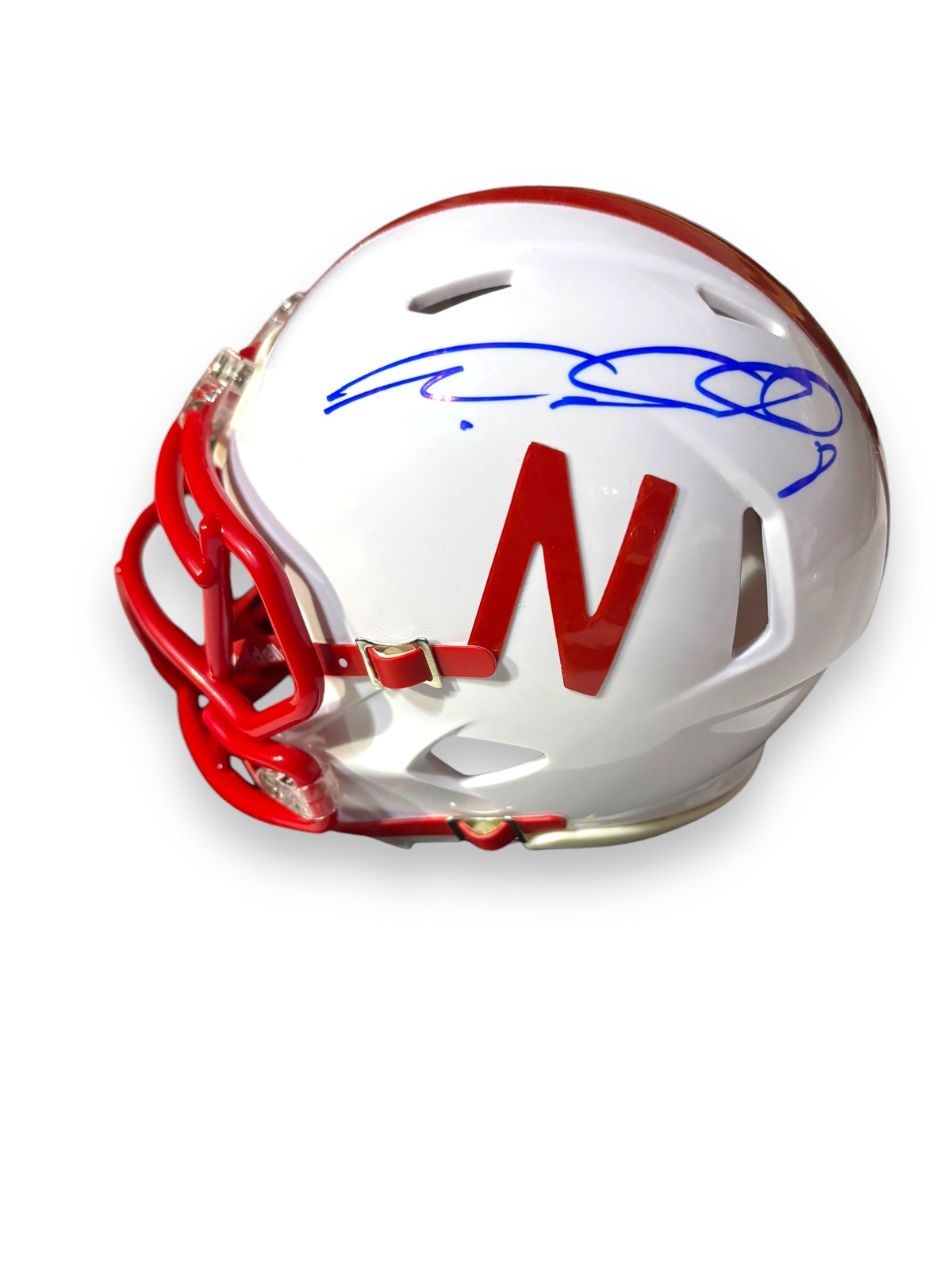 Ameer Abdullah #8 & Taylor Martinez Signed Nebraska Cornhusker Mini Helmet