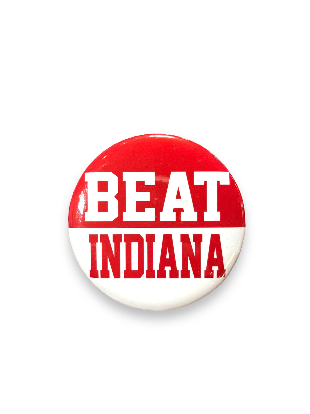 Nebraska Cornhusker BEAT INDIANA Button