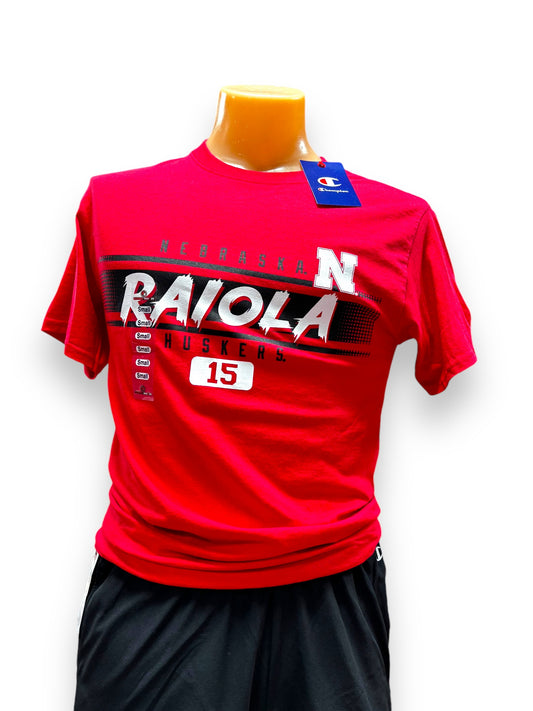 Dylan Raiola Nebraska Cornhusker #15 NIL T-Shirt Official Licensed