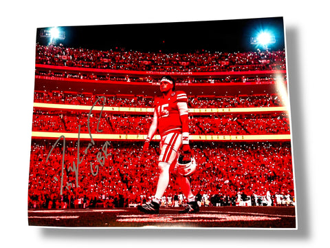 Dylan Raiola #15 Nebraska Cornhuskers Football Signed 16x20