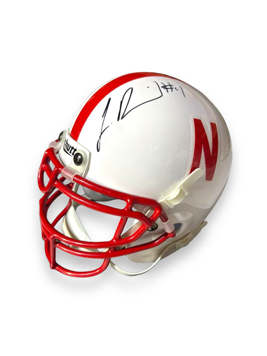 Lavonte David #4 PSA Certified Nebraska Cornhusker Mini Helmet