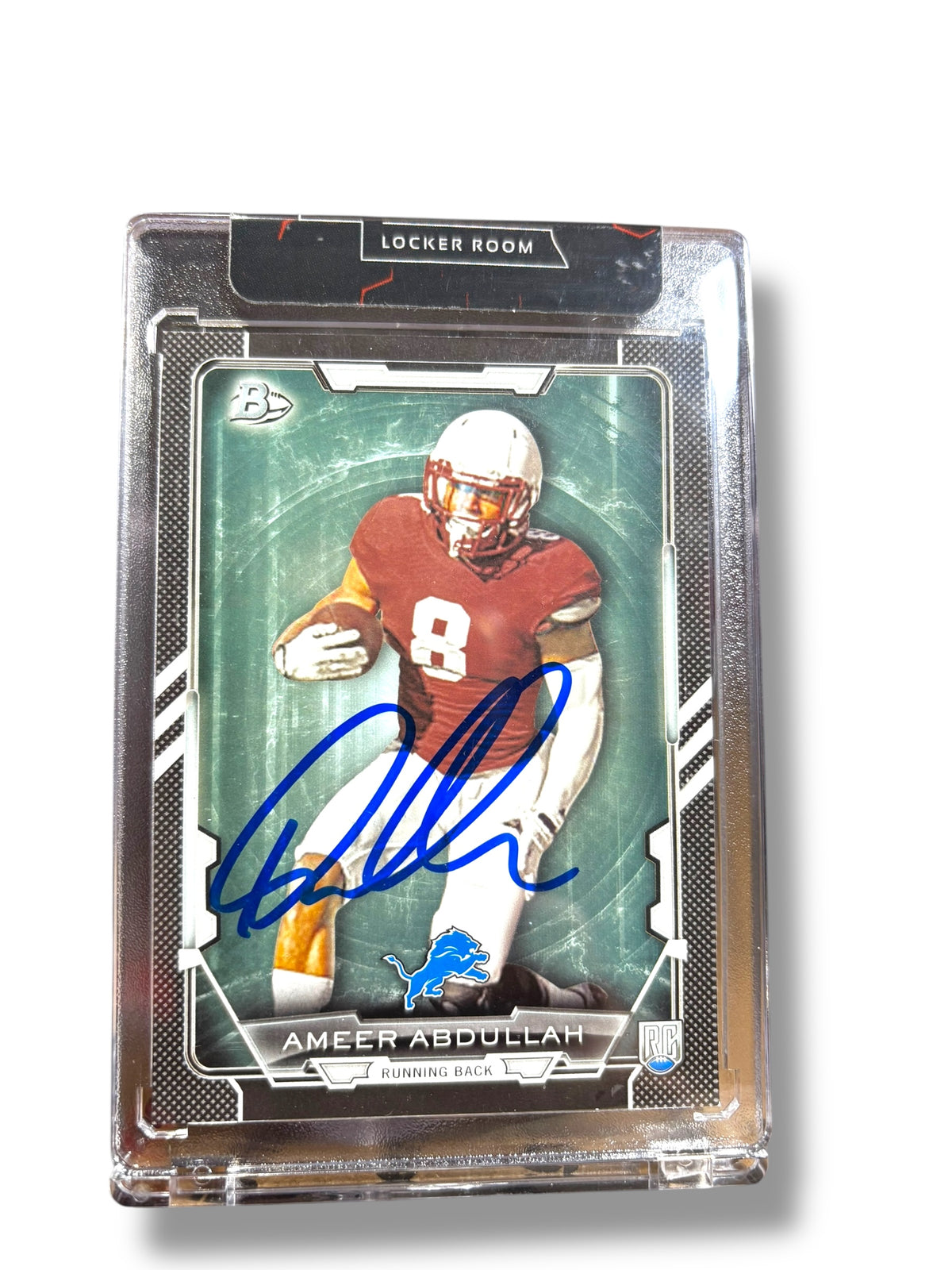 Ameer Abdullah #8 Nebraska Cornhusker Football Autographed Rookie Card