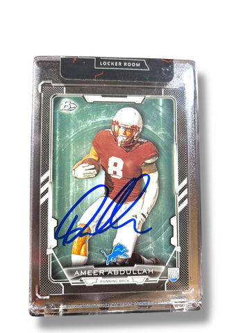 Ameer Abdullah #8 Nebraska Cornhusker Football Autographed Rookie Card