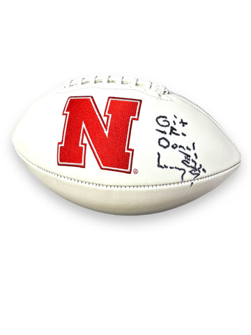 Larry The Cable Guy Signed Full Size Nebraska Football PSA Certified