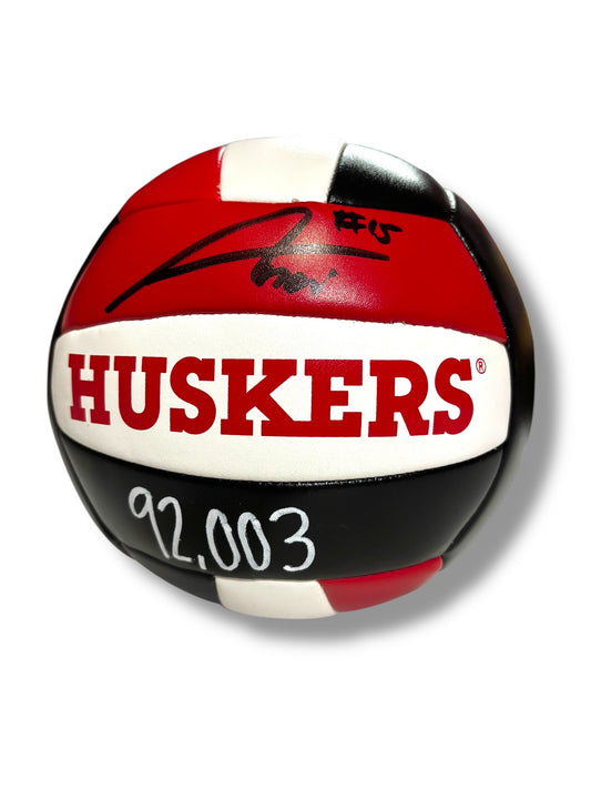 Andi Jackson #15 Nebraska Volleyball Signed 92,003