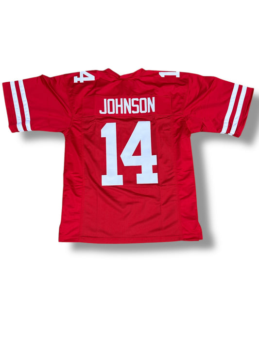 Rahmir Johnson #14 Nebraska Cornhusker Signed Husker Custom Jersey