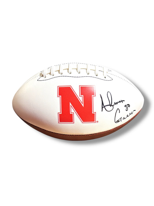 Ahman Green #30 Nebraska Corhuskers Football Signed