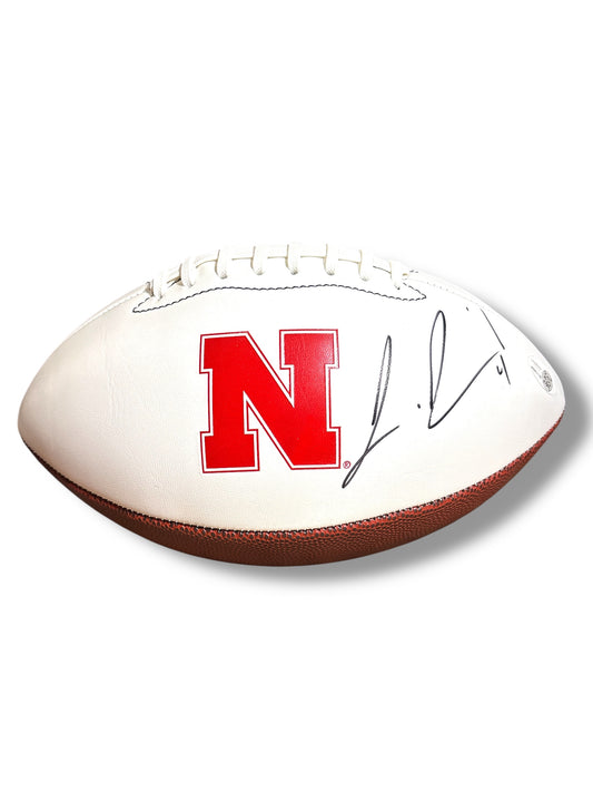 Lavonte David #4 Certified Nebraska Cornhusker Signed Football