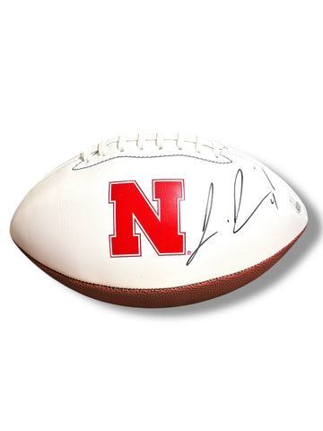 Lavonte David #4 Certified Nebraska Cornhusker Signed Football