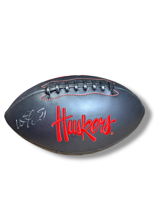 Will Compton #51 Signed Nebraska Cornhusker Football