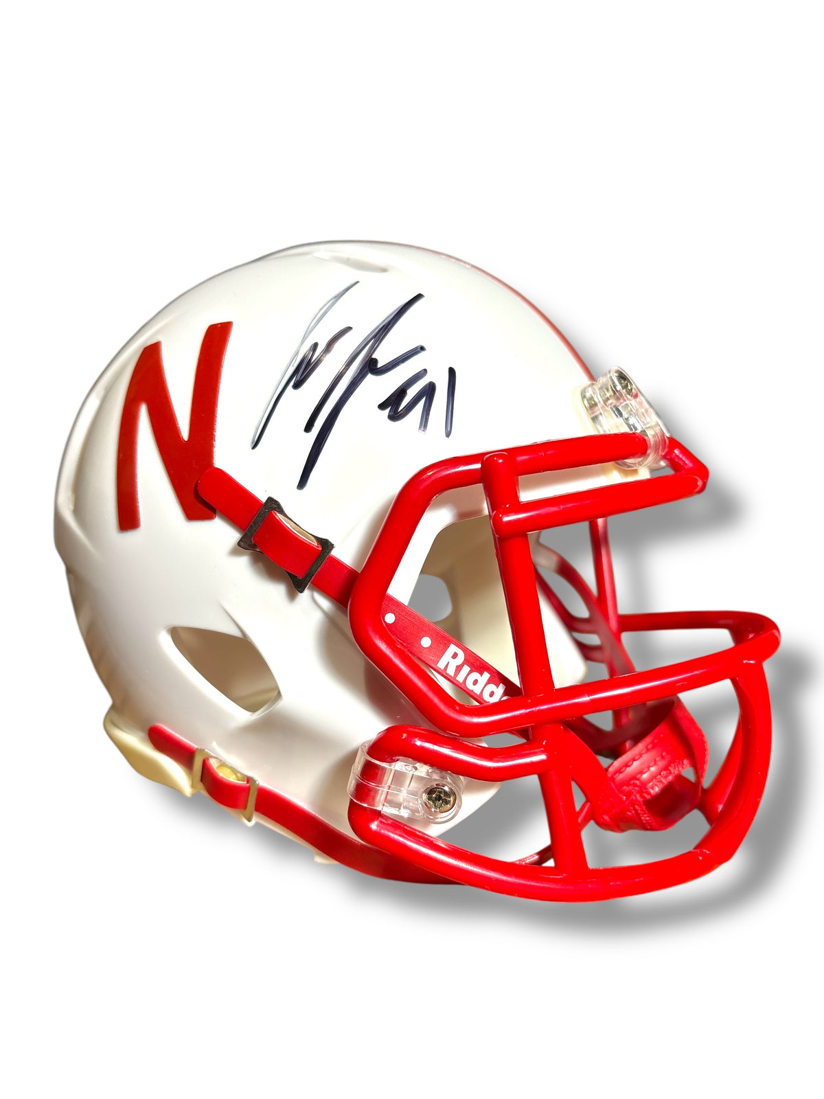 Cam Jurgens #51 Signed Nebraska Cornhusker Football  Mini Helmet