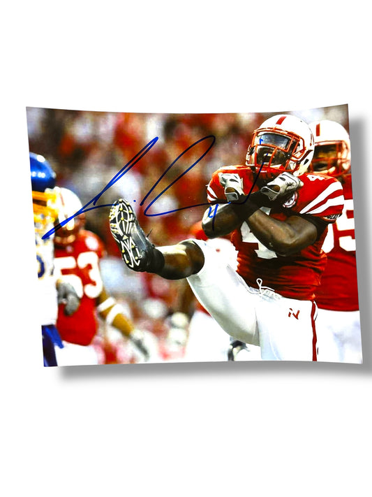 Lavonte David #4 Nebraska Cornhusker Football Signed 8x10
