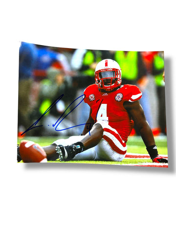 Lavonte David #4 Nebraska Cornhusker Football Signed 8x10