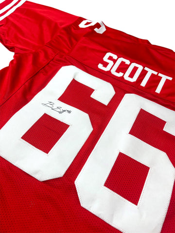 Ben Scott #66 Nebraska Cornhusker Football Custom Husker Jersey