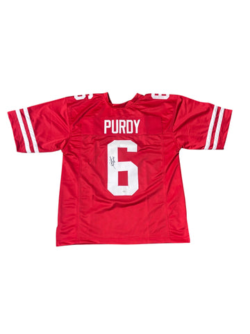 Chubba Purddy #6 Nebraska Cornhusker Custom Jersey PSA Certified