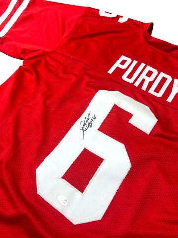 Chubba Purddy #6 Nebraska Cornhusker Custom Jersey PSA Certified