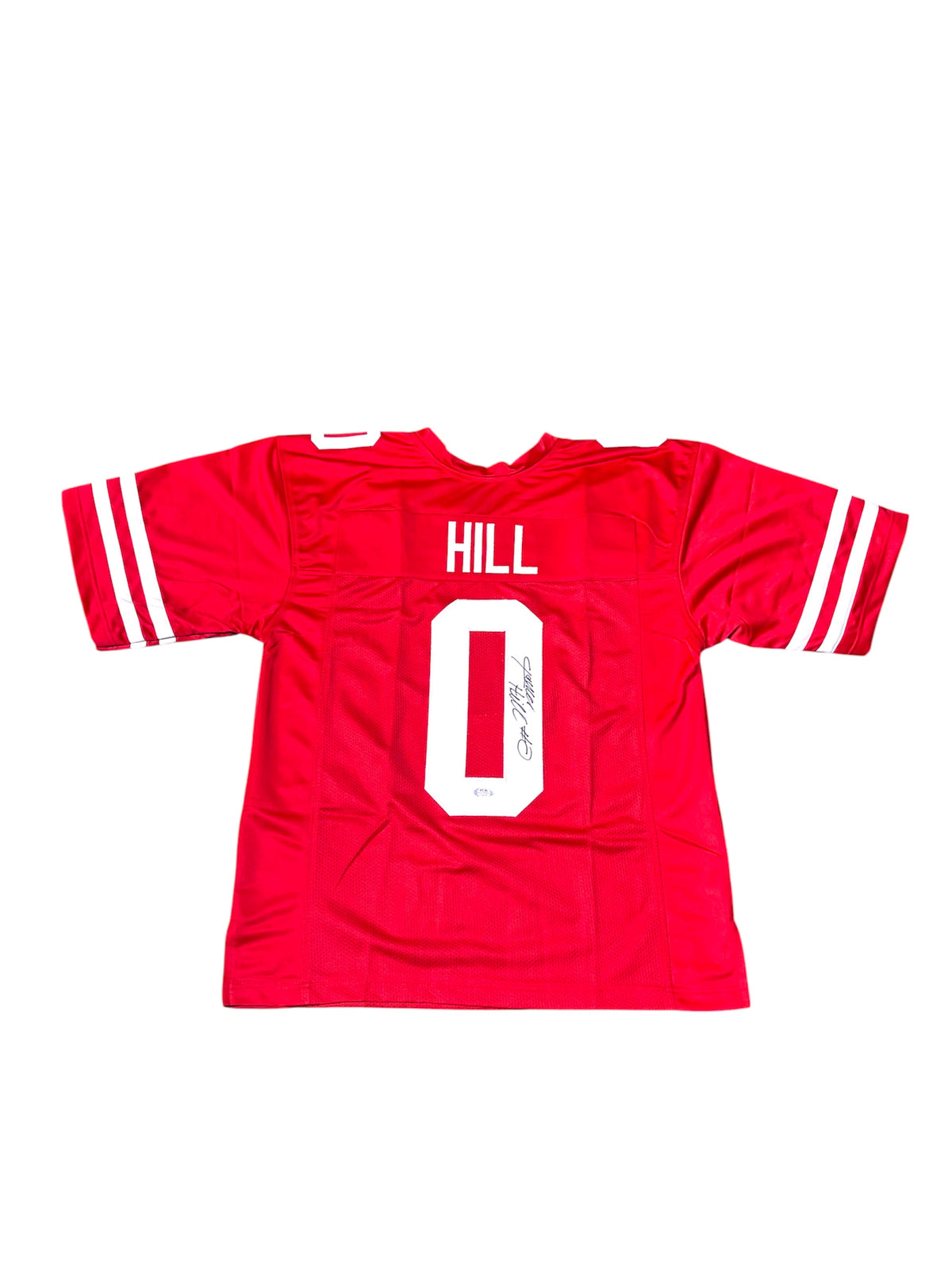 Tommie Hill #0 Nebraska Cornhusker Signed Custom Jersey PSA Certified