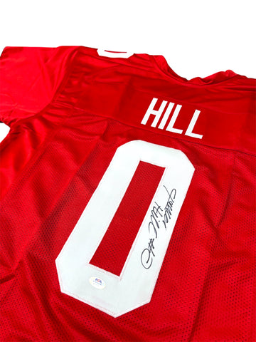 Tommie Hill #0 Nebraska Cornhusker Signed Custom Jersey PSA Certified