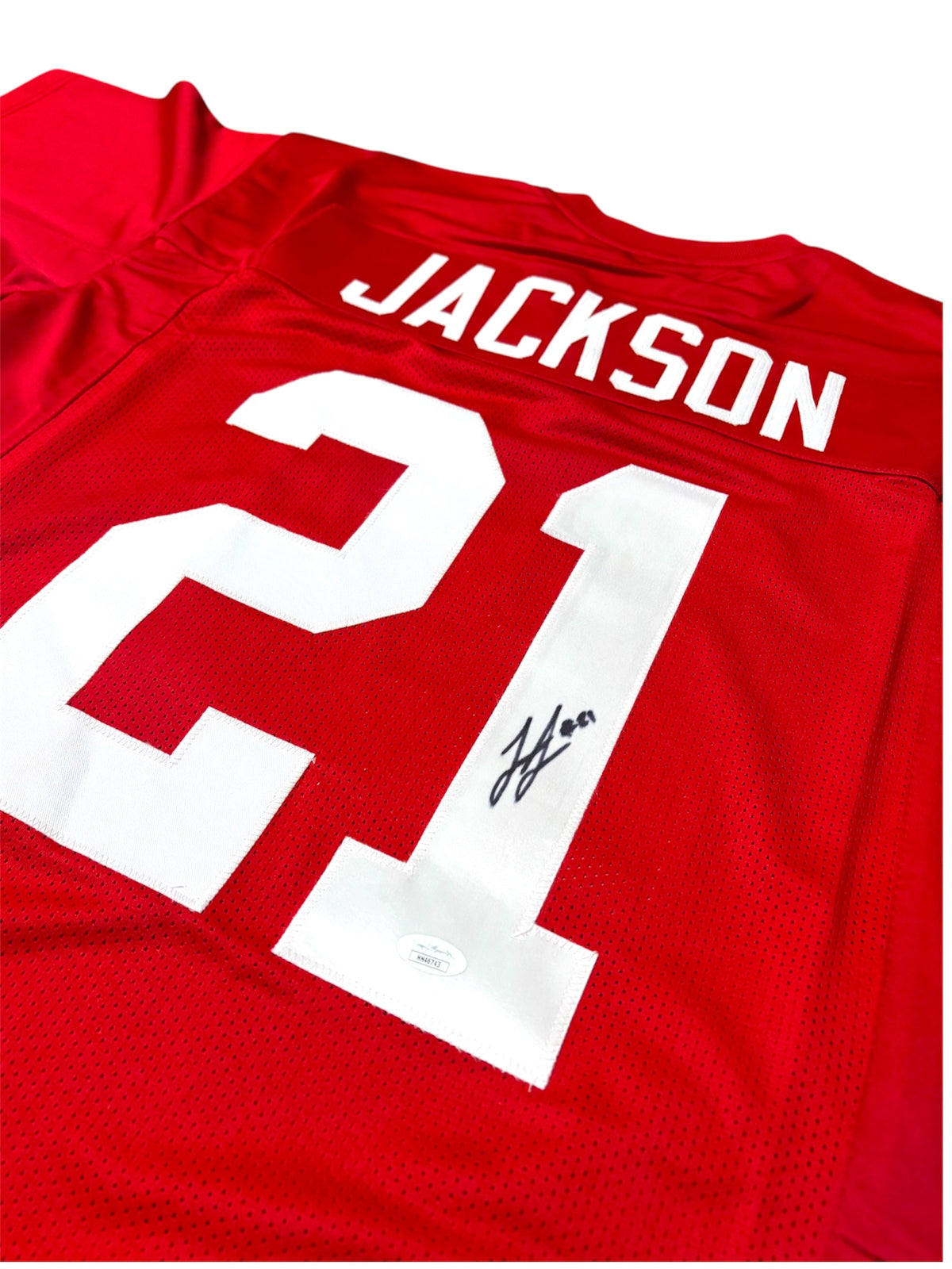 Lamar Jackson #21 Nebraska Cornhusker Signed Custom Husker Jersey JSA Certified
