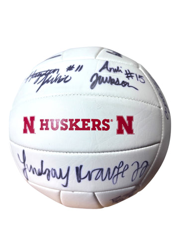 Nebraska Cornhusker Volleyball Team Signed Husker Volleyball JOHN COOK FINAL RODEO