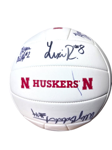 Nebraska Cornhusker Volleyball Team Signed Husker Volleyball JOHN COOK FINAL RODEO
