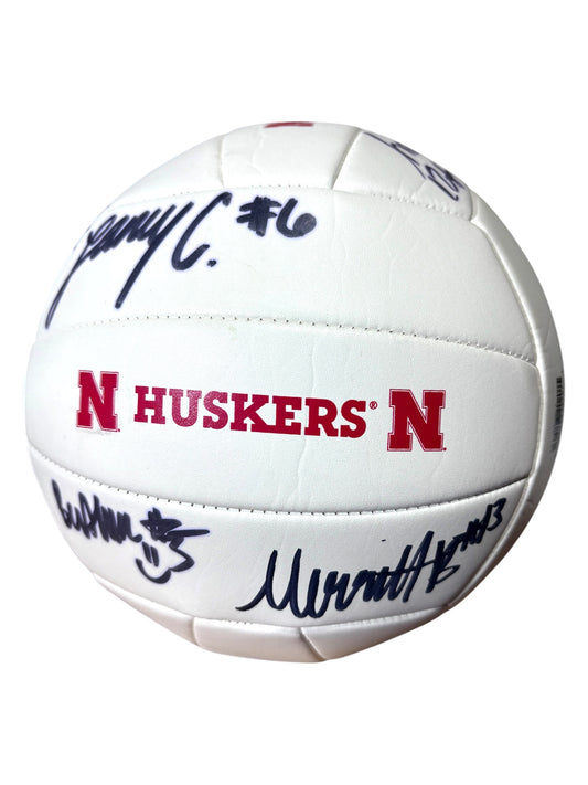 Nebraska Cornhusker Volleyball Team Signed Husker Volleyball JOHN COOK FINAL RODEO