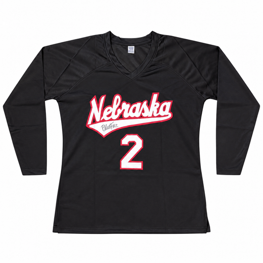 Bergan Reilly #2 Nebraska Volleyball Signed Custom Husker Jersey