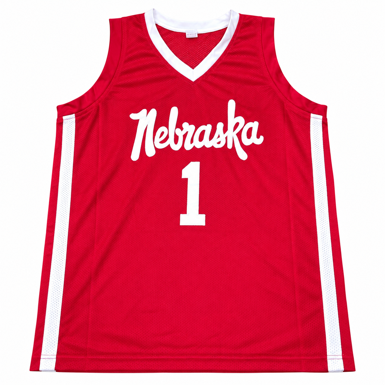 Sam Hoiberg #1 Nebraska Cornhusker Basketball Signed Custom Husker Jersey