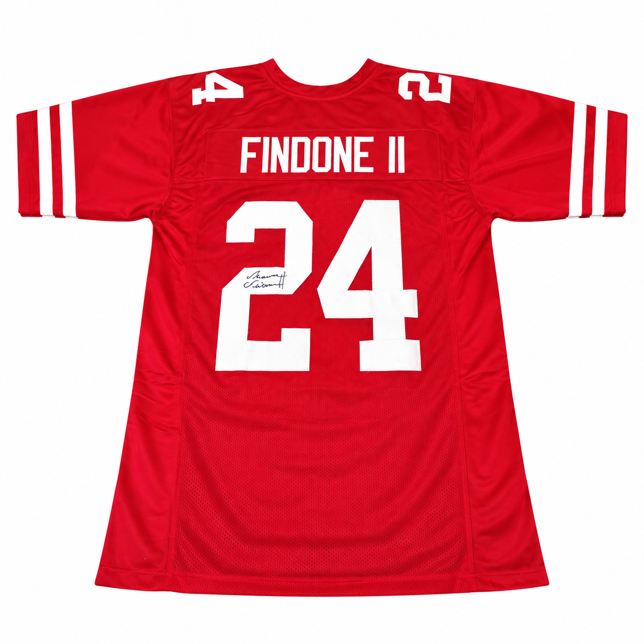 Thomas Fidone II #24 Nebraska Football Signed Custom Husker Jersey