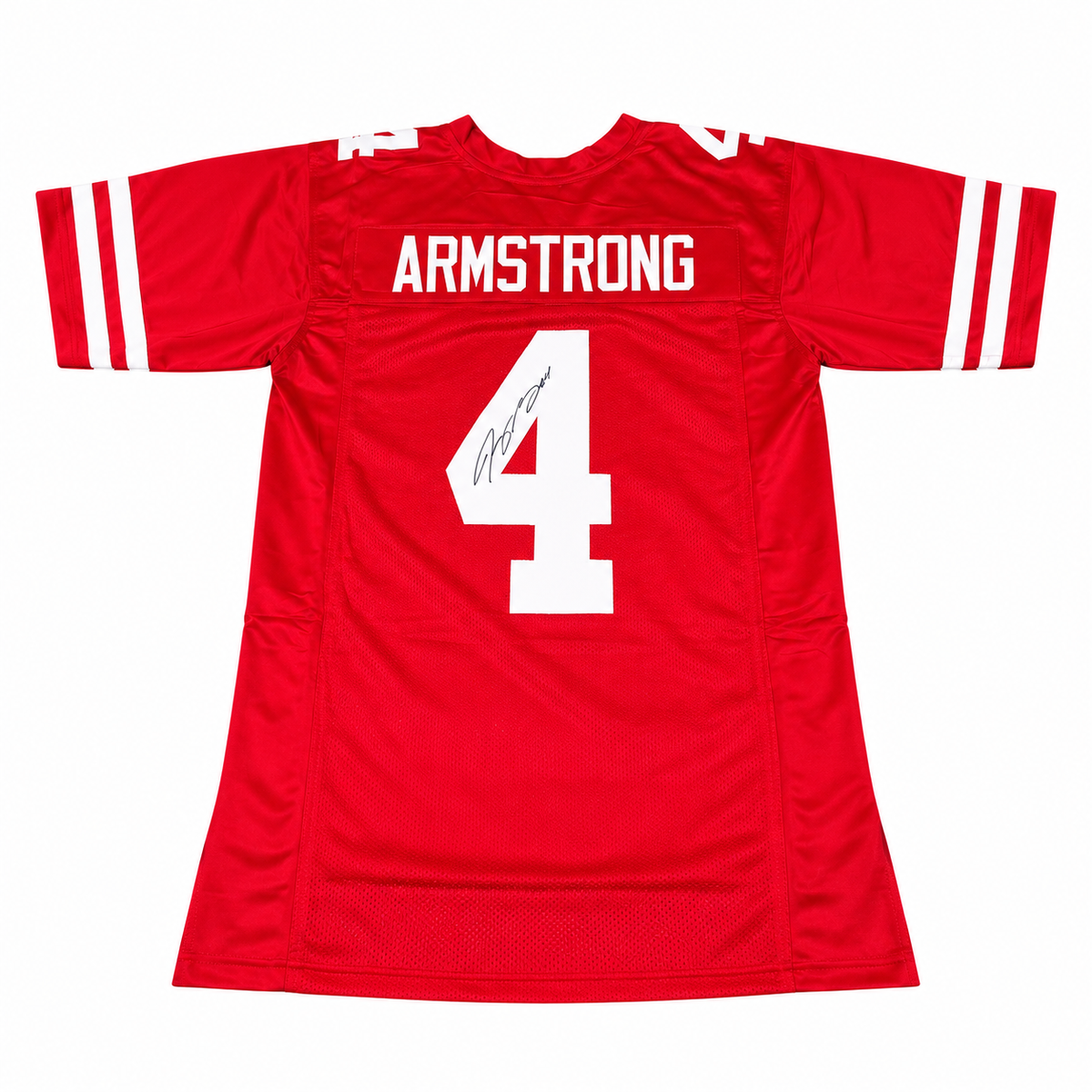 Tommy Armstrong #4 Nebraska Cornhuskers Football Custom Jersey Signed